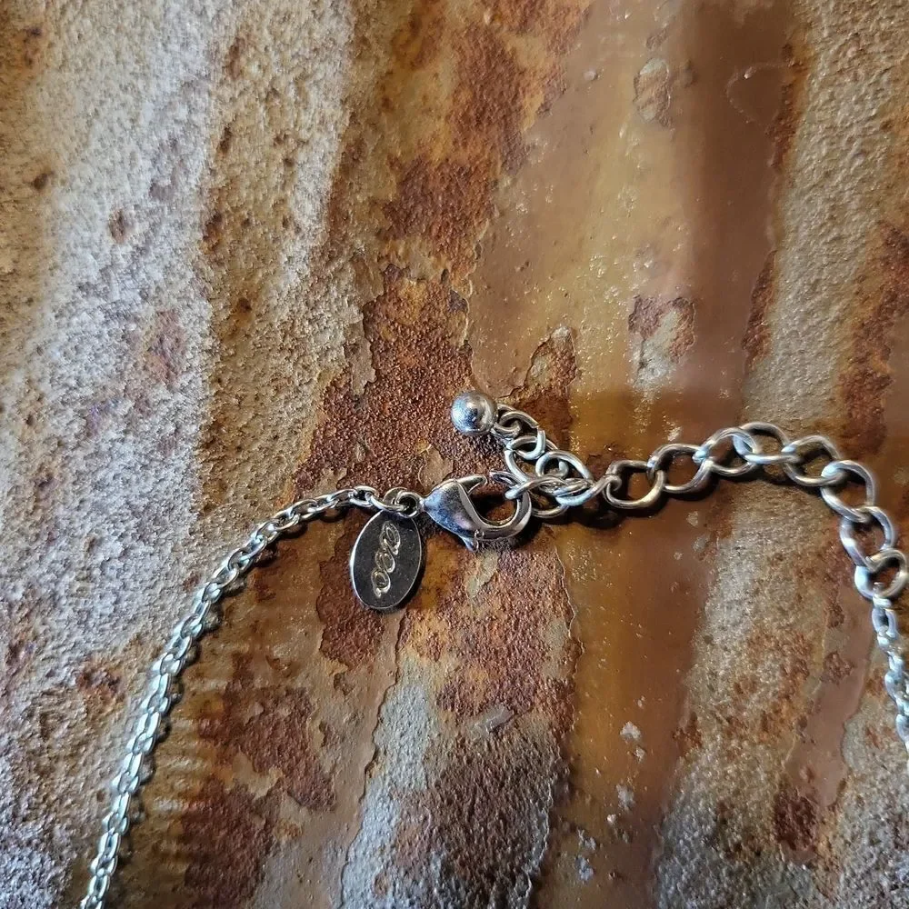 A fabulous necklace with Swarovski crystals all the way around!5 balls aeo brand